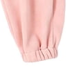 thumbnail image 4 of LIaqionyy Girls Fleece Pants Fuzzy Elastic Waist Baggy Sweatpants Soft Wide Leg Casual Loungewear with Pockets, 4 of 8