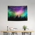 thumbnail image 4 of Bingfone Northern Lights Tapestry Wall Hanging Decor for Living Room Bedroom Dorm Classroom Office Decor 29x37 Inch, 4 of 8