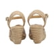 thumbnail image 3 of Alpargata En Plataforma De Yute Para Mujer Color Beige Platonia  FRIDA-02-BEIGE, 3 of 5