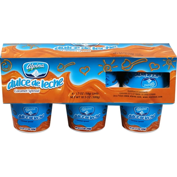 Alpina Foods Alpina Caramel Spread, 6 ea