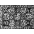 thumbnail image 1 of Ahgly Company Machine Washable Indoor Rectangle Persian Gray Traditional Area Rugs, 4' x 6', 1 of 1