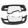thumbnail image 4 of Par de extensiones de palanca de cambios, cubierta de cambio de volante apta para MK7 MK7.5 R 2013-2020, color negro, 4 of 5