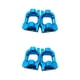 thumbnail image 2 of Vogacara 2pcs Front For LC RC Performance Front Durable Hub For 1/14 Hub Carrier For LC Performance Workmanship Alloy Hub azul 2Conjunto, 2 of 6