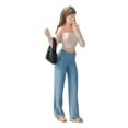 thumbnail image 2 of Wweixi 1:64 Girl Model Figure Pose Scene Character Decor Miniature Scenes Miniature, 2 of 6