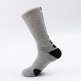 thumbnail image 2 of 5 calcetines de baloncesto para hombres, calcetines deportivos acolchados de rendimiento para hombres con compresión de arco para ciclismo baloncesto, 2 of 5