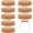 B, variant on 12Pcs Wooden Tapered Cork Plugs Burlywood Soft Wood Corks For Wine Beer Bottle Crafts 2.4inch In Diameter 15mm Thick