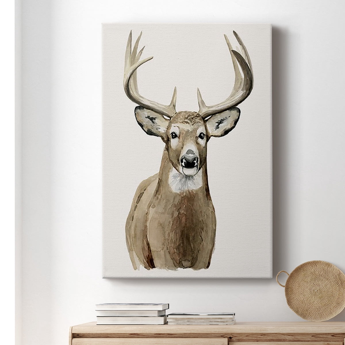 Handsome Whitetail II Premium Gallery Wrapped Canvas - Ready to Hang