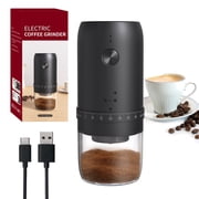 Soulfox Portable Rechargeable Electric Burr Coffee Grinder with 40 Adjustment Grind Settings, Small Mini for Travel,Camping,Home,Espresso,Kitchen,ABS