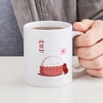 thumbnail image 4 of CafePress - Mochi Love Mug - 11 oz Ceramic Mug - Novelty Coffee Tea Cup, 4 of 4