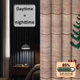 thumbnail image 3 of Red Plaid Christmas Blackout Curtains for Bedroom/Living Room, Pinch Pleated Black Out Curtains, Xmas Tree Vintage Winter Wooden Room Darkening Window Drapes with Hooks 2 Panels, 39"x70", 3 of 8