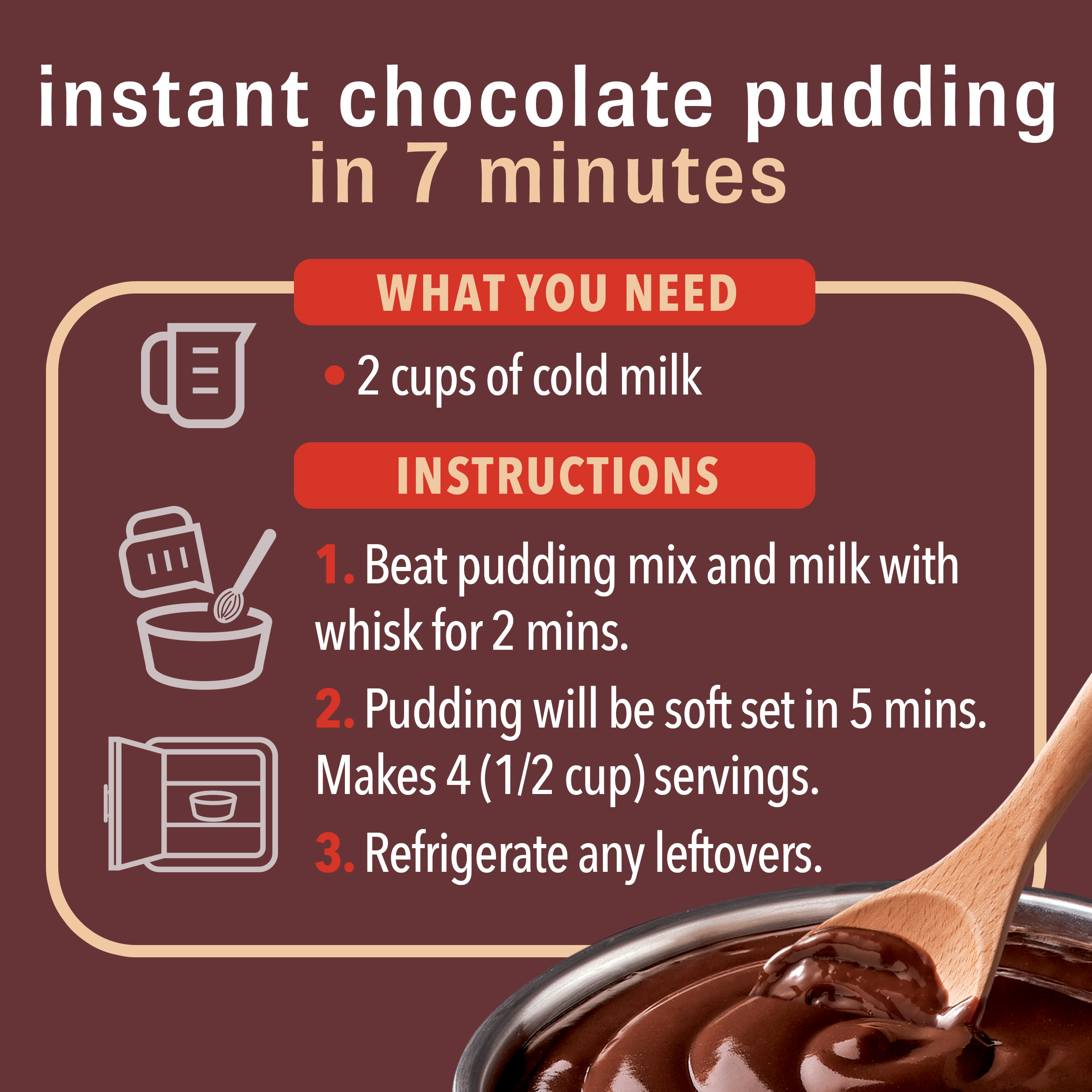 Buy JellO Chocolate Instant Pudding Mix & Pie Filling, 3.9 oz. Box