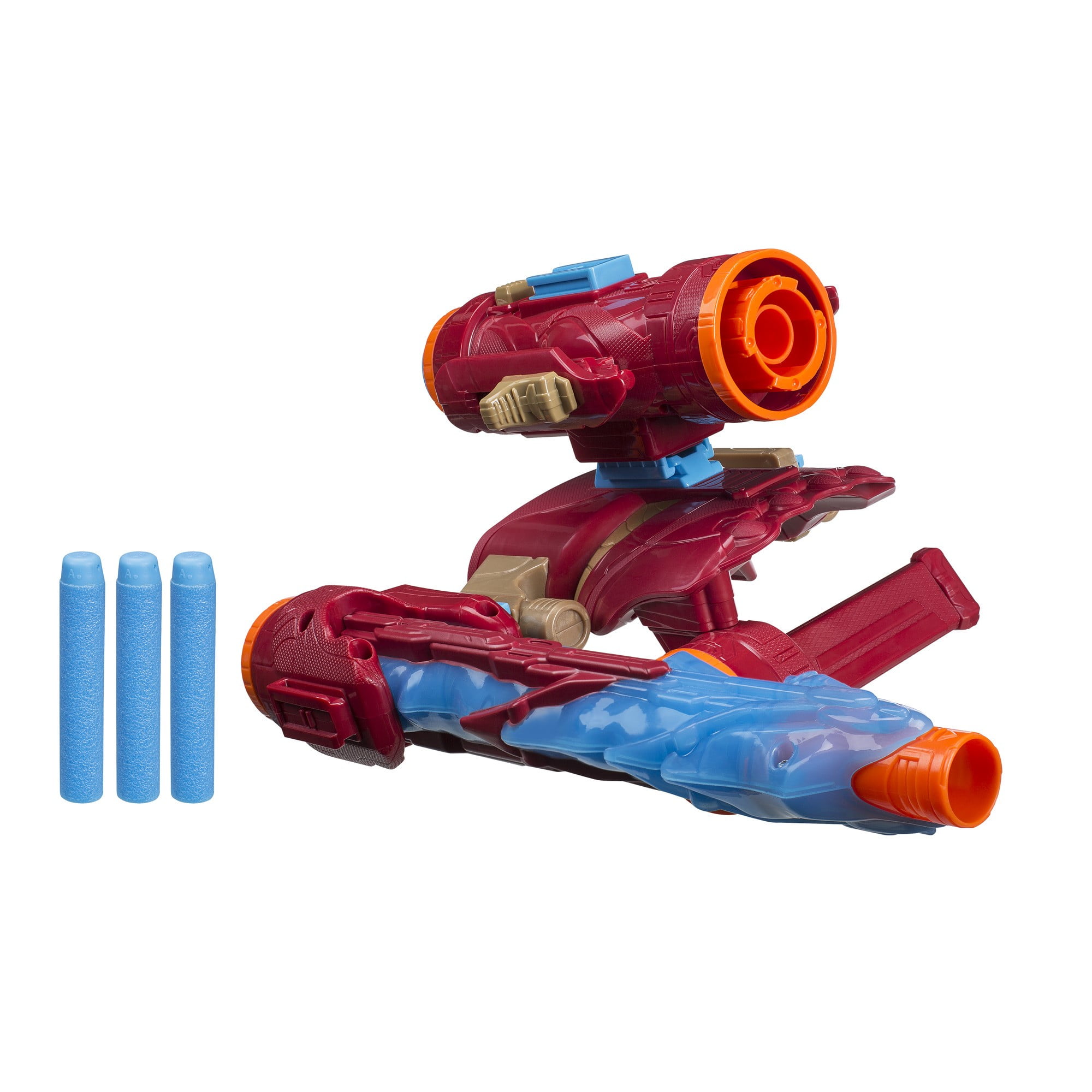 Kids Infinity War Nerf Dart Blaster Captain America Assembler Gear Child Toy Gun 