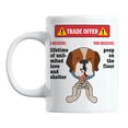 thumbnail image 1 of Funny I Have a Trade Offer Meme Quotes feat. a Dog Coffee & Tea Mug (11oz), 1 of 6