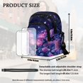 thumbnail image 6 of TSOVTHRID Butterfly Daisy Rose Violet Print Cell Phone Crossbody Bags for Women Cell Phone Purse Wallet Small Crossbody Purses Shoulder Bag with Adjustable Strap, 6 of 7
