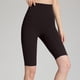 thumbnail image 2 of Pantalones Cortos de Motociclista de Cintura Alta para Mujeres Control Del Vientre Pantalones Cortos de Yoga de Color Sólido Fondos de Entrenamiento Elásticos sin Costuras Pantalones de Trabajo de Ci, 2 of 6