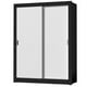 thumbnail image 2 of Ropero Closet Madesa Dallas Plus 2 Puertas Corredizas 4 Cajones Negro/Blanco, 2 of 5