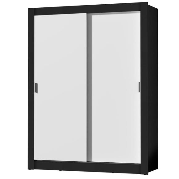 Ropero Closet Madesa Dallas Plus 2 Puertas Corredizas NB
