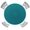Mandalahme4870, variant on Round Table Cover 36-44 Inch, Waterproof Reusable Table Cloth Round Fitted Vinyl Tablecloth with Elastic Edged for Parties Outdoors, Vintage Blue Mandala Oil Painting