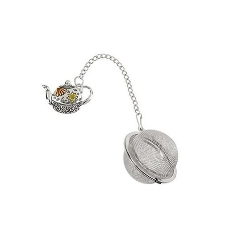 Ganz Sunflower Teapot Charming Tea Infuser with Enameling
