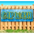 thumbnail image 2 of Car Wash Blue Yellow Bubbles 13 oz Vinyl Banner With Metal Grommets, 2 of 5