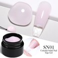 thumbnail image 1 of BORN PRETTY 5g Solid Nail Tips Gel Hard Gel Nude Pink Clear Soak Off Semi Permanent Nail Gel Varnish Function Nail Extension Gel Gong Bohan LED, 1 of 2