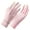 Pink, variant on 1 Pair Outdoor Gloves Hollow Out Ice Silk Sunscreen Open Finger Sweat Absorption Breathable Full Fingers Touch Screen Anti-UV Summer Mittens for Outdoor