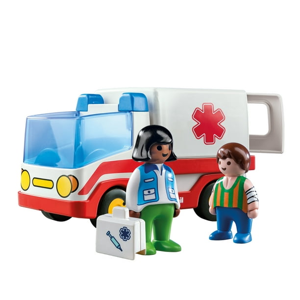 uitbreiden schaduw Elasticiteit PLAYMOBIL Rescue Ambulance - Walmart.com