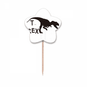 Name Dinosaur Carnivorous Hunting Toothpick Flags Star Lable Cupcake Picks