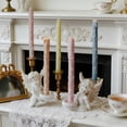 thumbnail image 6 of Giaone Floral Long Taper Candlesticks Floral Emboss Candled Scented Sticks Taper Candled Home Decors, 6 of 8