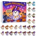 thumbnail image 1 of Countdown Sets Halloween 2D Flat Print Hanging Ornaments AI Printed Cute Cartoon Acrylic Countdown Calendar, 1 of 7