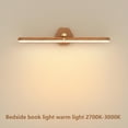 thumbnail image 3 of HIBIBUD Led Wooden Wall Lamp 360° Rotatable and Magnetic Battery Operated Wall Lights Dimmable Led Night Light, 3 of 7