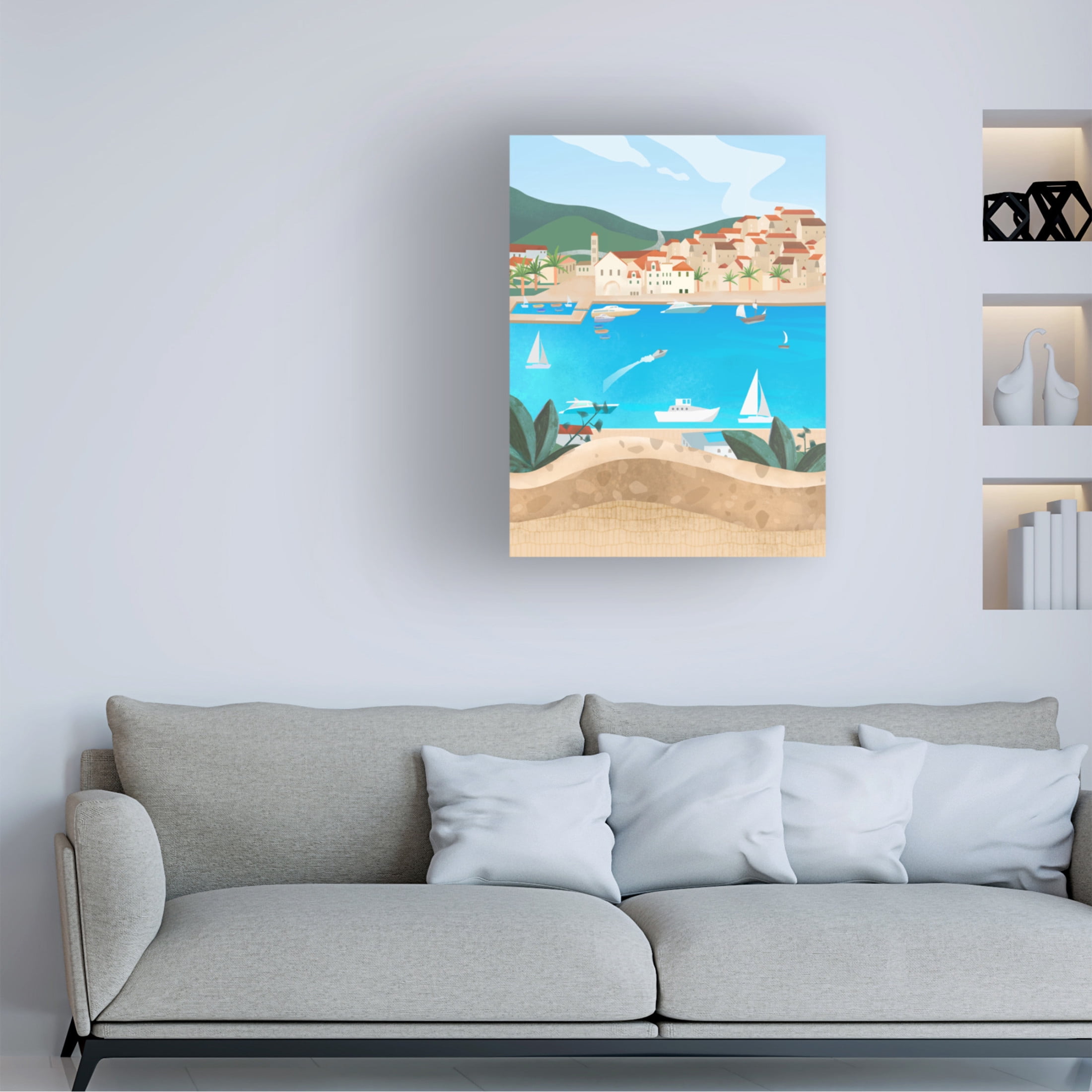 Trademark Fine Art Petra Lizde  Hvar Canvas Wall Art