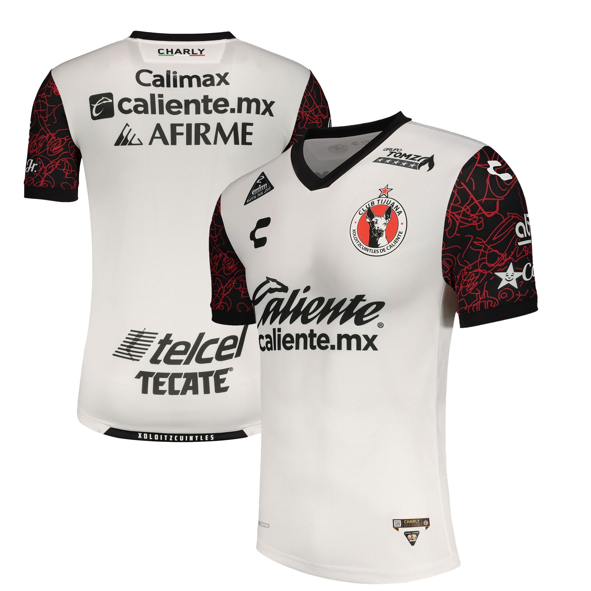 Men S Charly White Club Tijuana 21 22 Away Authentic Jersey Walmart Com Men S Charly White Club Tijuana 21 22 Away Authentic Jersey Walmart Com