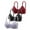 BK3, variant on 3PC Women's Summer Thin Breathable Bra - Small Gathered, Steel-Free, Anti-Drop, US 36-42 Sizes, Nylon Spandex