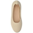 thumbnail image 5 of Journee Womens Maryann Slip On Round Toe Ballet Dress Flats, Widths Available, 5 of 10