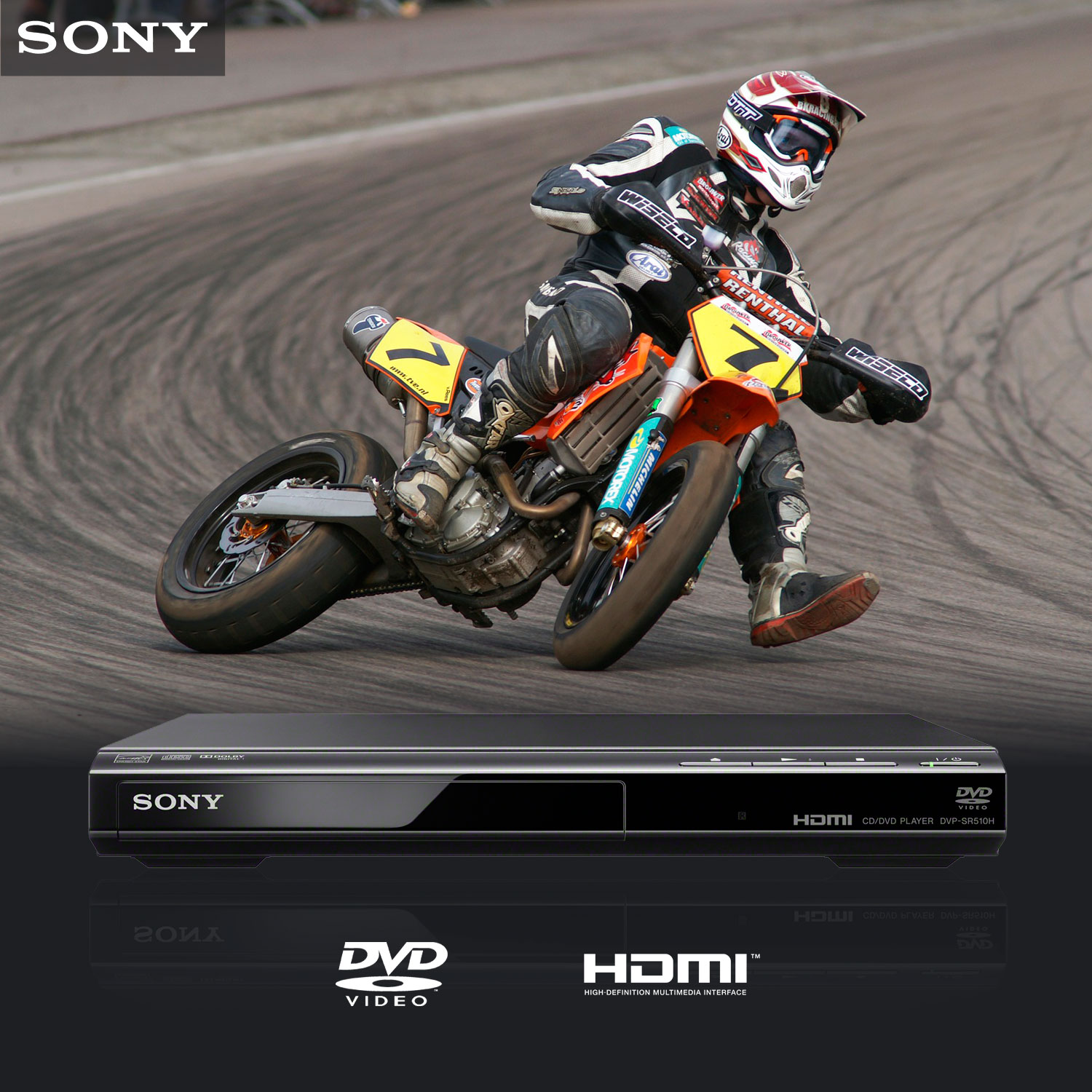 Sony DVP-SR510H 1 Disc(s) DVD Player, 1080p, Black - image 4 of 7