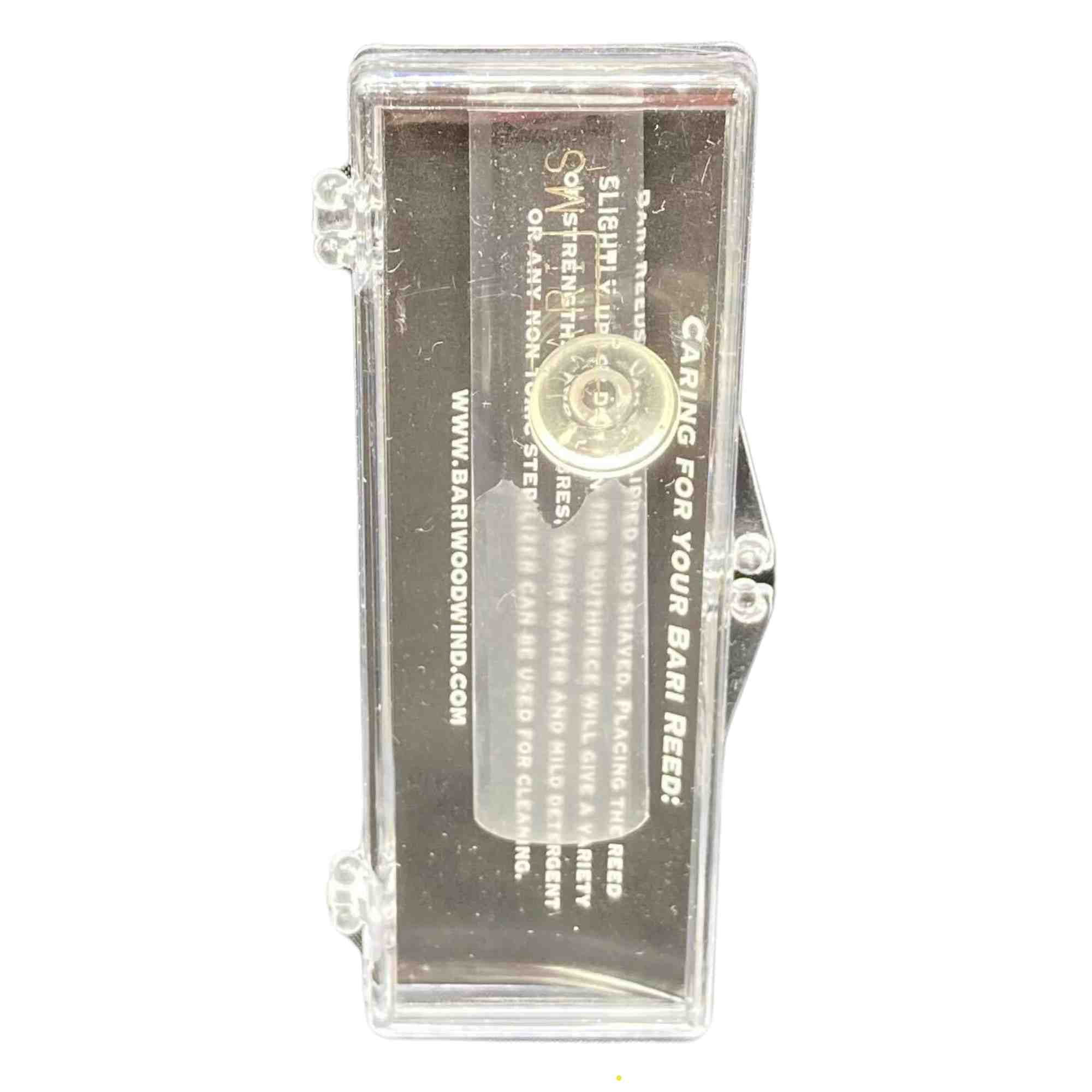 Bari Synthetic Alto Sax Reed - Original (Clear) - Strength 2.5 - 3.0 - Medium Soft