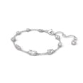 thumbnail image 2 of Brazalete Swarovski Mesmera con piedras transparentes de talla mixta rodio, 2 of 5