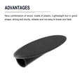 thumbnail image 4 of Uxcell 9mm Plastic Pocket Hole Plugs,Wood Plugs Covers Slant Hole Caps for Jig Working Tool,Black 200PCS, 4 of 5