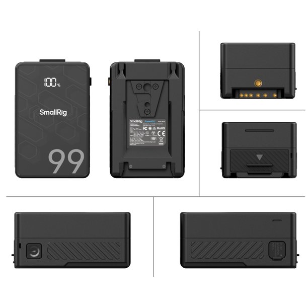 SmallRig VB99 SE Mini V-Mount Battery - Walmart Business Supplies