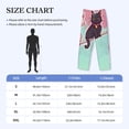 thumbnail image 4 of Lsque Cats On Broomstick Print Men's Pajama Pants, Lounge Pant - Comfortable Home Wear,Elastic Waistband, Stylish Design-Medium, 4 of 9