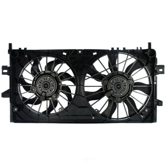 VDO FA70322 Dual Radiator & Condenser Fan Assembly Fits select: 2014-2016 CHEVROLET IMPALA LIMITED, 2006-2007 CHEVROLET MONTE CARLO