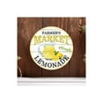 thumbnail image 2 of Craig Bachman 8-Inch Metal Farmer's Market Sign: Lemonade, 2 of 3