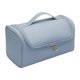 thumbnail image 1 of Bolsa de viaje para herramientas de peluquería, estuche para secador de pelo, accesorios de protección, portátil, de cuero sintético PU. Azul, 1 of 9