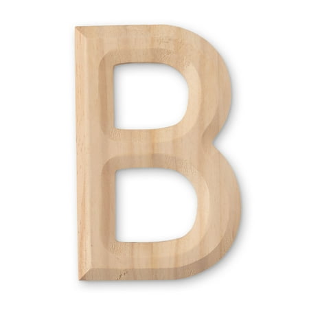 UPC: 0195158461763 | 8  Beveled Wood Letter by Make Market®