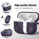thumbnail image 2 of Carcasa protectora de silicona anticaída para Apple Airpods Pro 2/Pro (púrpura), 2 of 6