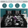 thumbnail image 5 of Beetlejuice Printing Bedding Sets Decorative 3 Pieces Bedding Set(1 Duvet Cover Set 2 Pillow Shams) 90"x90", 5 of 8