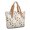 Halloween Witch Ghost Cream Pattern, variant on Halloween Snake Cauldron Purple Pattern Large Tote Bag for Women, Polyester Roomy Carryall with Pockets and Zipper, Lightweight Gifts Ideas for Mom Wife Friend