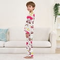 thumbnail image 4 of Rainbow Unicorn Cozy Soft Long Sleeves Top and Pants 2 Piece Cool Pjs Pajamas Set Sleepwear Size 3-11Y, 4 of 6