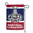 thumbnail image 2 of WinCraft Montreal Canadiens 2021 Stanley Cup Semifinal Champions 12'' x 18'' Double-Sided Garden Flag, 2 of 3